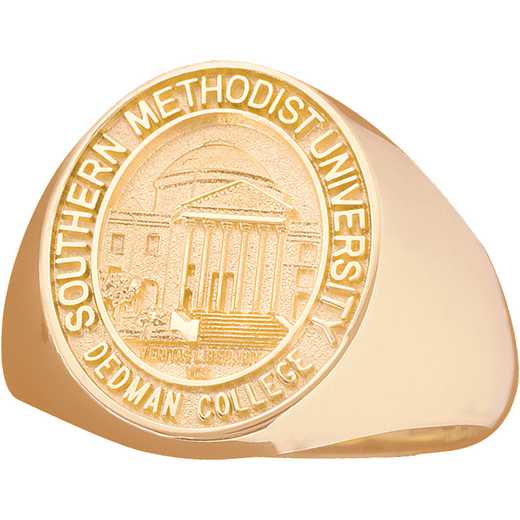 Southern Methodist University Men's Large Signet Ring